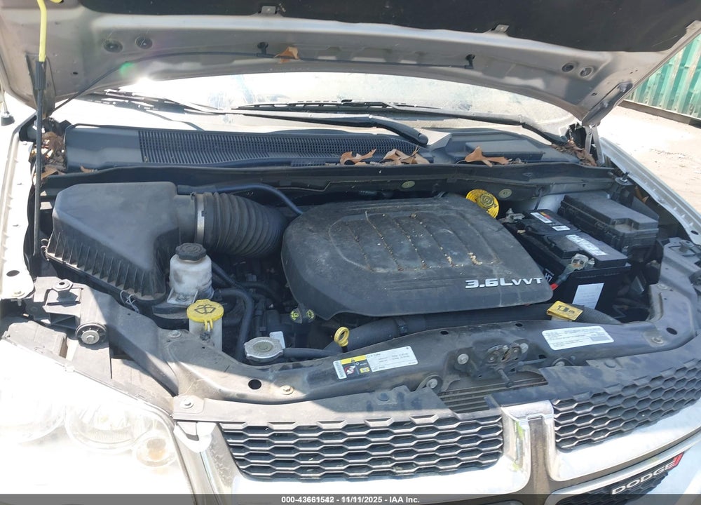 2017 DODGE GRAND CARAVAN SXT VIN: 2C4RDGCG8HR801970