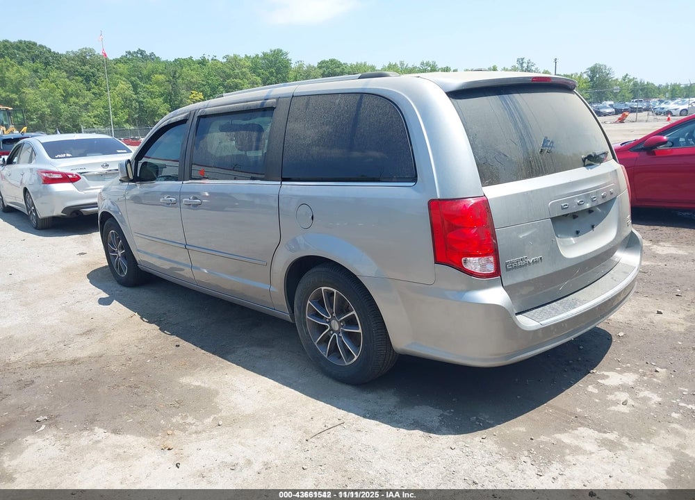 2017 DODGE GRAND CARAVAN SXT VIN: 2C4RDGCG8HR801970