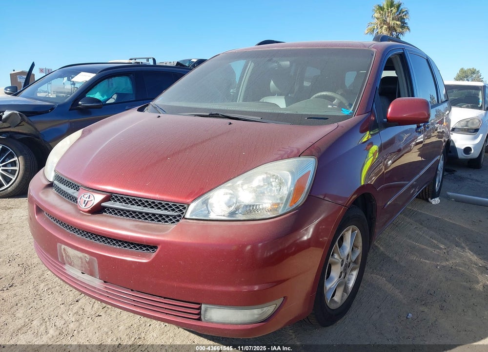 2005 TOYOTA SIENNA XLE VIN: 5TDZA22CX5S290209