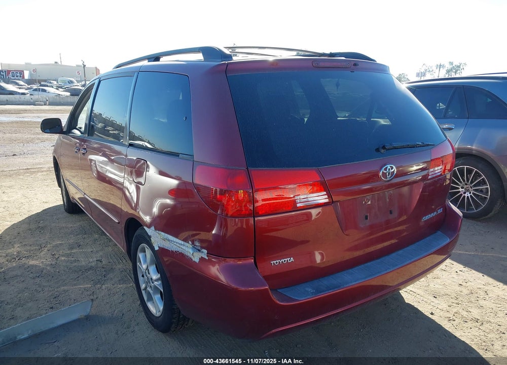 2005 TOYOTA SIENNA XLE VIN: 5TDZA22CX5S290209