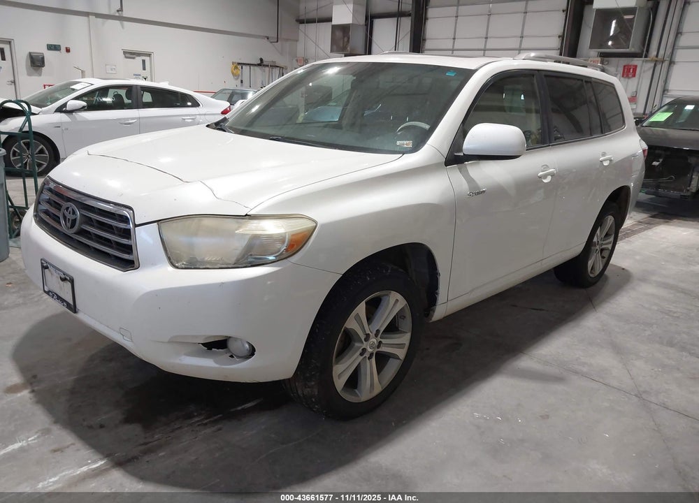 2008 TOYOTA HIGHLANDER VIN: JTEES43A782050160
