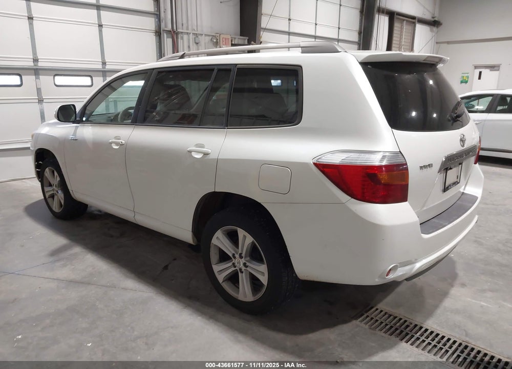 2008 TOYOTA HIGHLANDER VIN: JTEES43A782050160