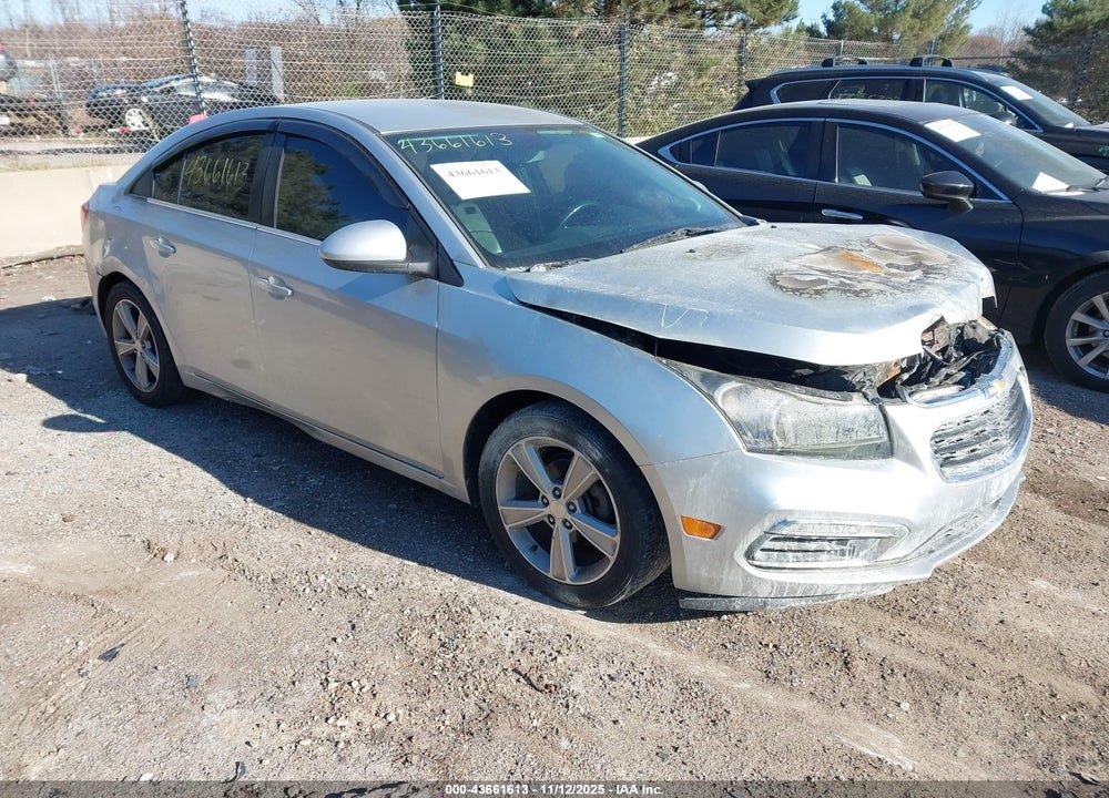 2015 CHEVROLET CRUZE 2LT AUTO VIN: 1G1PE5SB1F7258807
