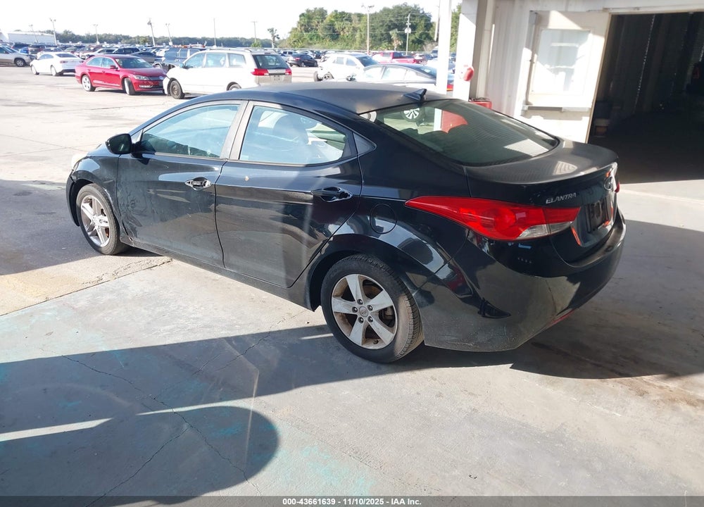 2012 HYUNDAI ELANTRA GLS VIN: 5NPDH4AE1CH140707