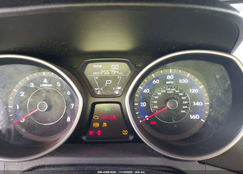2012 HYUNDAI ELANTRA GLS VIN: 5NPDH4AE1CH140707