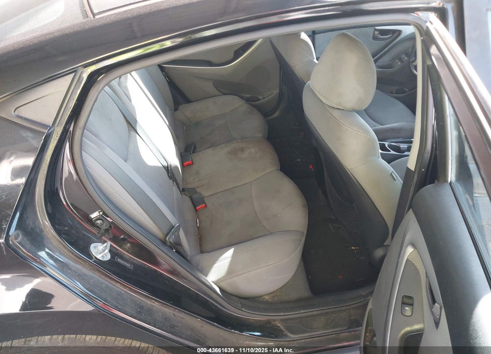 2012 HYUNDAI ELANTRA GLS VIN: 5NPDH4AE1CH140707