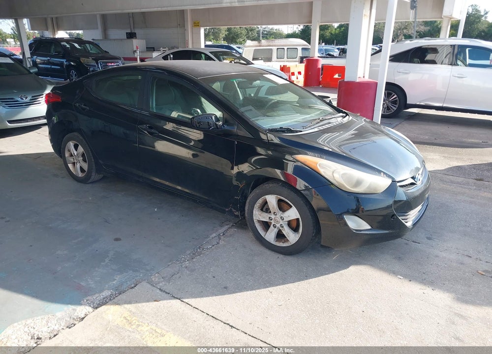 2012 HYUNDAI ELANTRA GLS VIN: 5NPDH4AE1CH140707