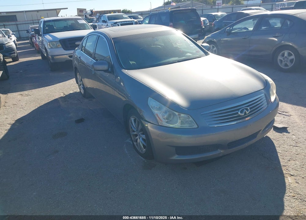 2008 INFINITI G35 JOURNEY VIN: JNKBV61E48M224351