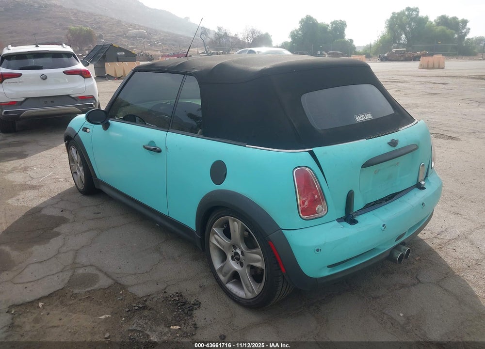 2007 MINI COOPER VIN: WMWRH33537TL94656