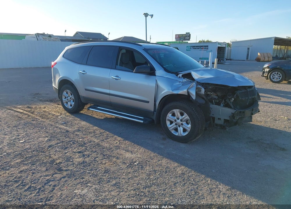 2012 CHEVROLET TRAVERSE LS VIN: 1GNKRFED6CJ269428