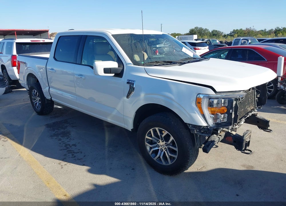 2021 FORD F-150 LARIAT VIN: 1FTFW1E82MFC08901
