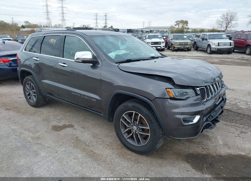 2017 JEEP GRAND CHEROKEE LIMITED 4X4 VIN: 1C4RJFBG8HC872292