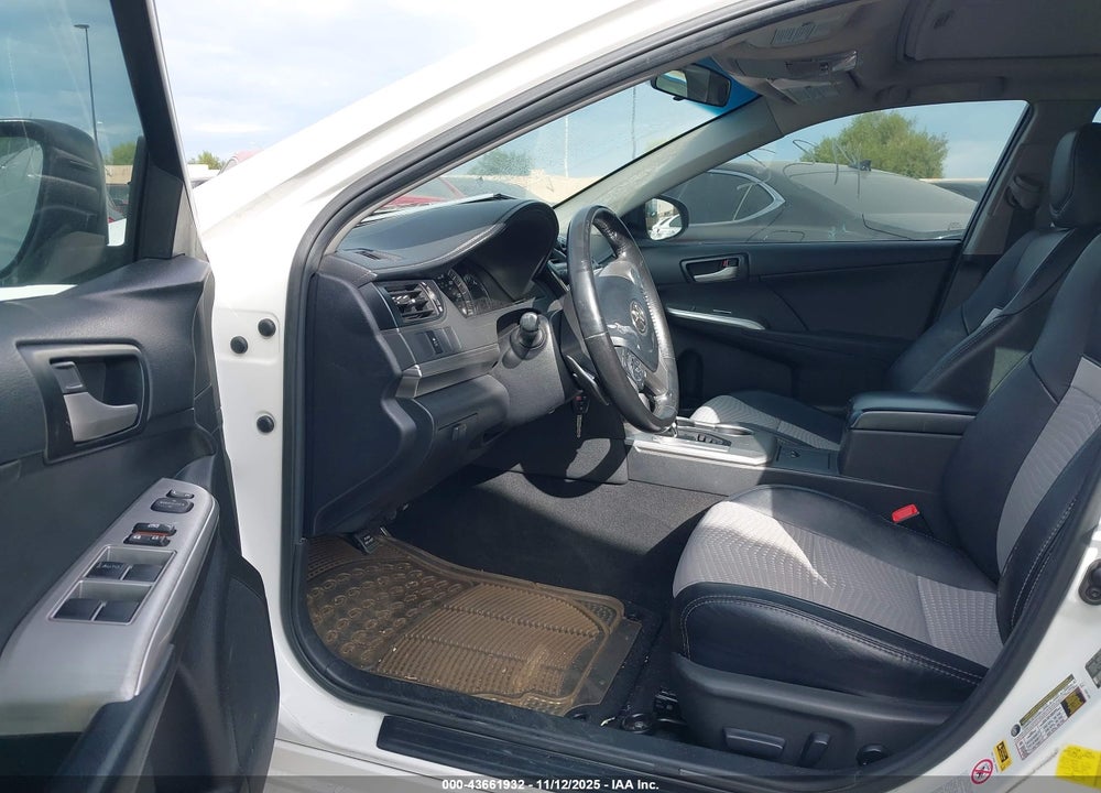 2013 TOYOTA CAMRY SE VIN: 4T1BF1FK8DU681220