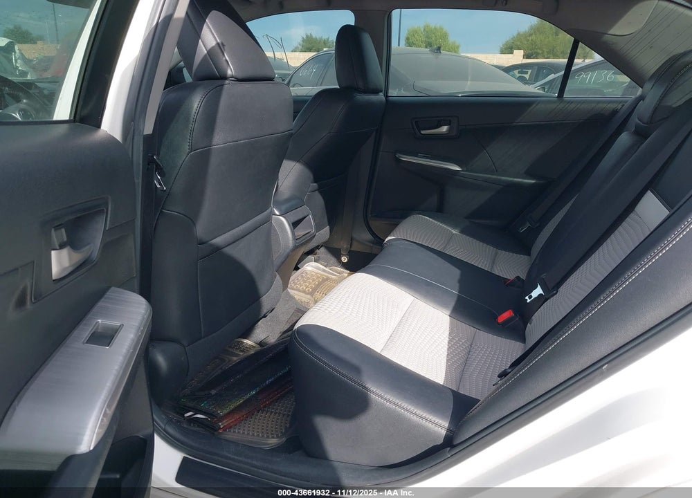 2013 TOYOTA CAMRY SE VIN: 4T1BF1FK8DU681220