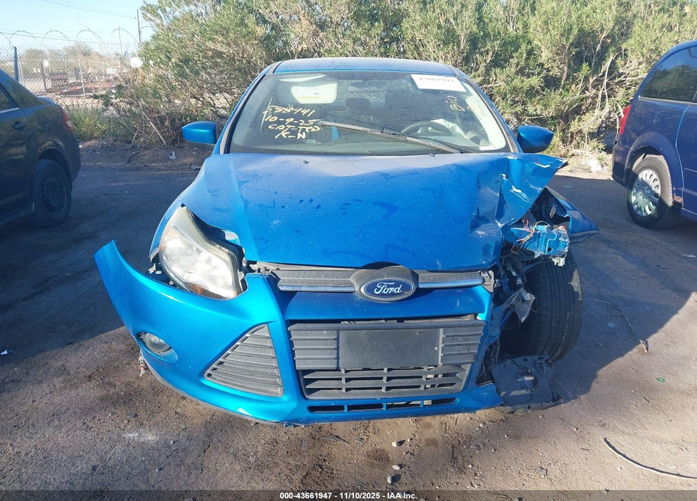 2012 FORD FOCUS SE VIN: 1FAHP3F26CL462077