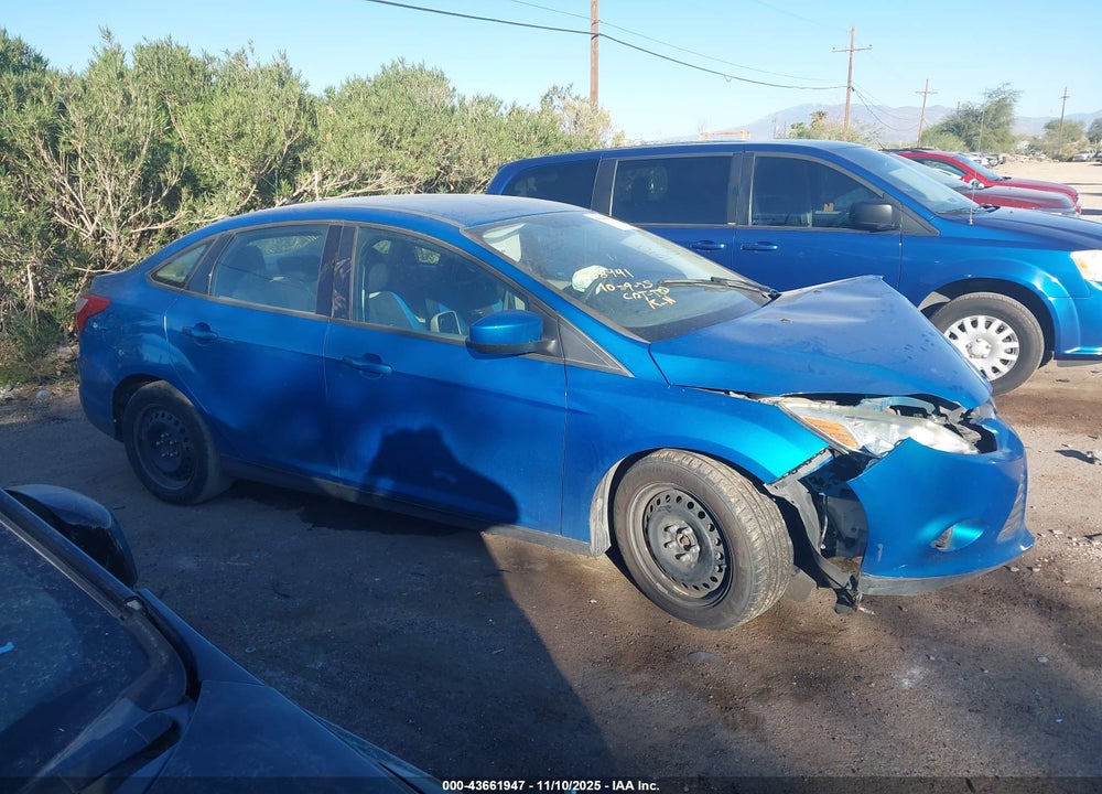 2012 FORD FOCUS SE VIN: 1FAHP3F26CL462077