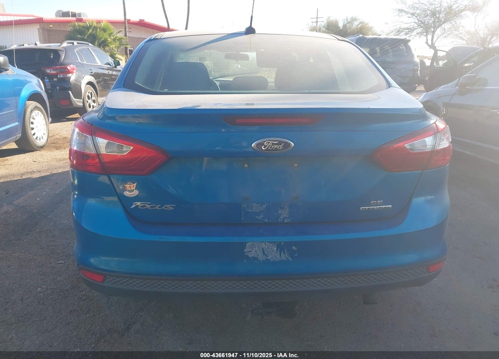 2012 FORD FOCUS SE VIN: 1FAHP3F26CL462077