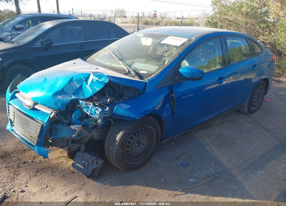 2012 FORD FOCUS SE VIN: 1FAHP3F26CL462077