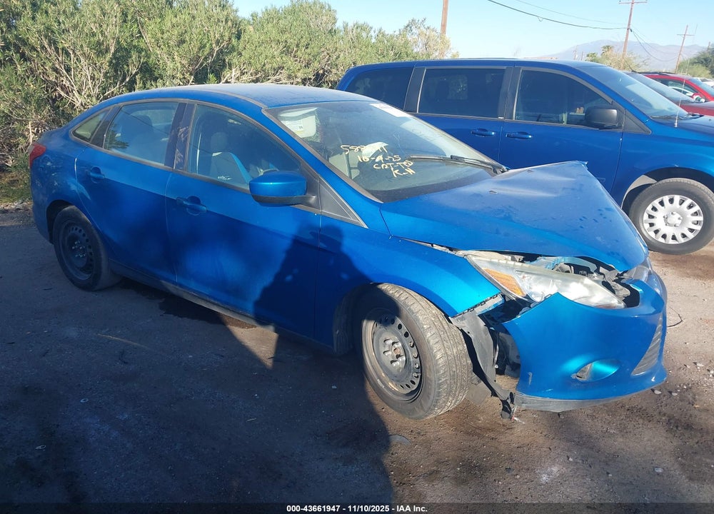 2012 FORD FOCUS SE VIN: 1FAHP3F26CL462077