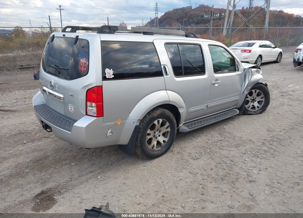 2009 NISSAN PATHFINDER VIN: 5N1AR18B49C617396