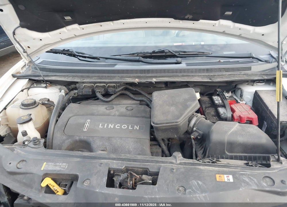 2013 LINCOLN MKX VIN: 2LMDJ8JK5DBL28404