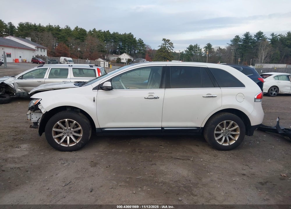 2013 LINCOLN MKX VIN: 2LMDJ8JK5DBL28404