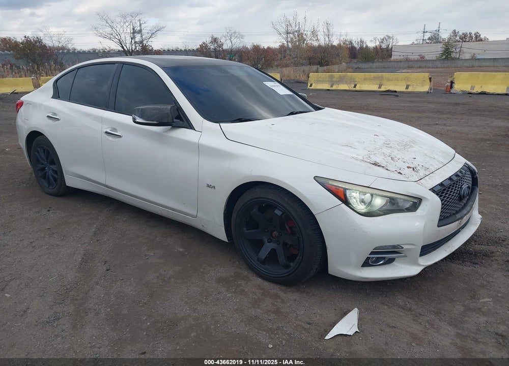 2017 INFINITI Q50 3.0T PREMIUM VIN: JN1EV7AR4HM833207