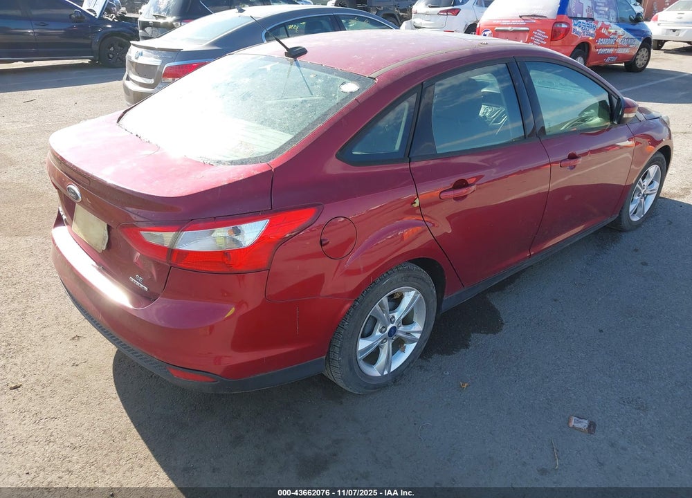 2013 FORD FOCUS SE VIN: 1FADP3F24DL143681