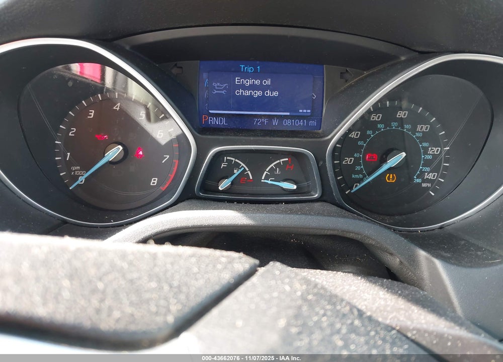 2013 FORD FOCUS SE VIN: 1FADP3F24DL143681