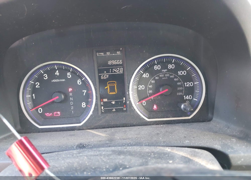 2008 HONDA CR-V EX-L VIN: 5J6RE38718L009435