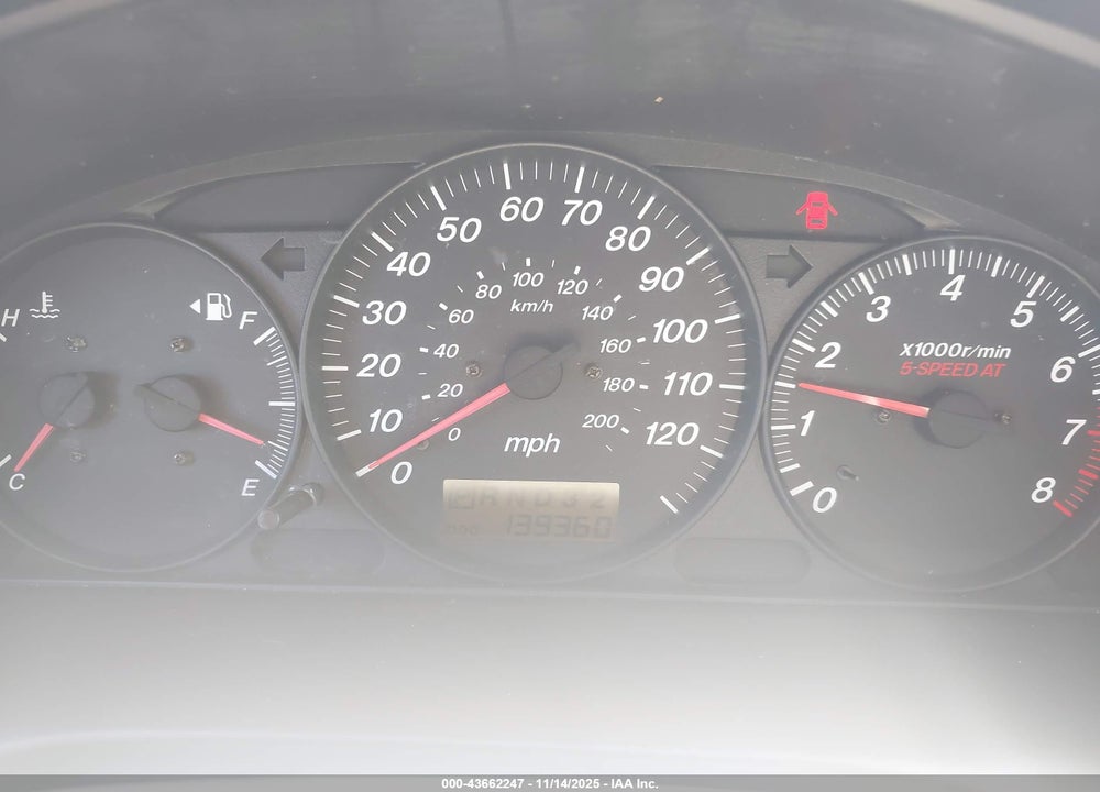 2002 MAZDA MPV ES/LX VIN: JM3LW28J020313452