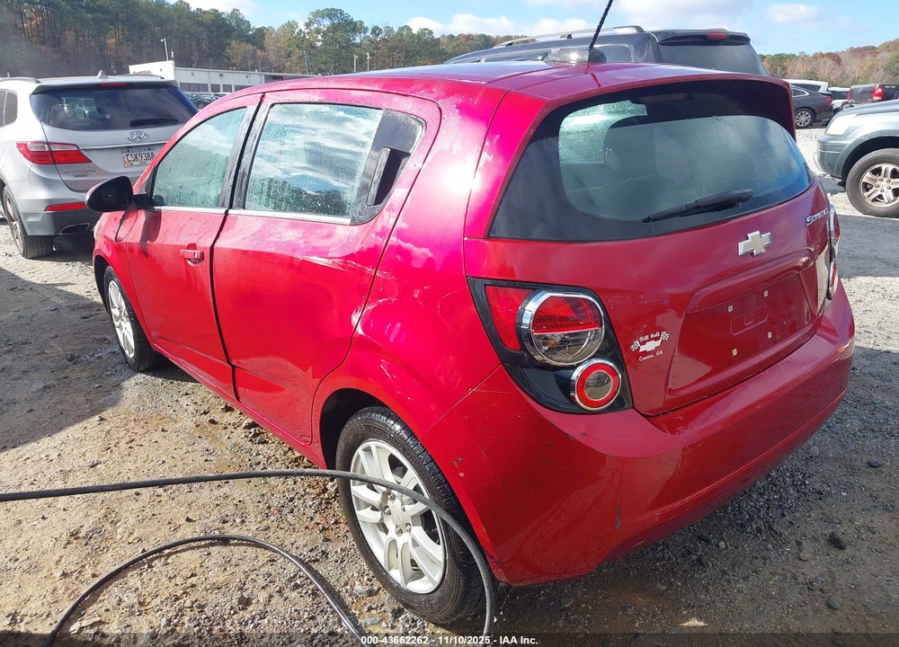 2015 CHEVROLET SONIC LT AUTO VIN: 1G1JC6SH7F4134158