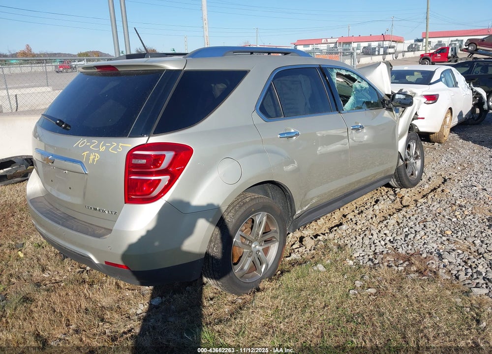 2016 CHEVROLET EQUINOX LTZ VIN: 2GNALDEK7G1122129