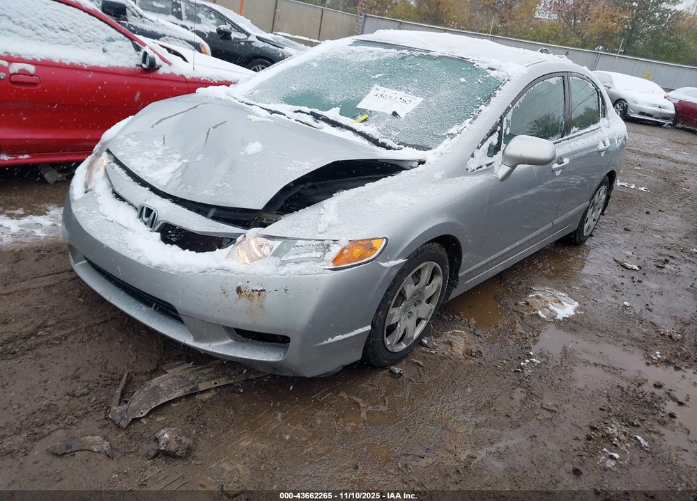 2010 HONDA CIVIC LX VIN: 2HGFA1F50AH537952