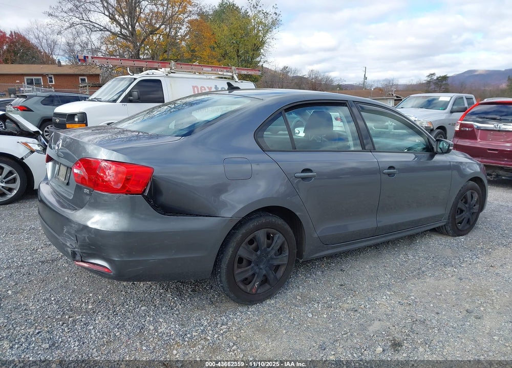 2014 VOLKSWAGEN JETTA 1.8T SE VIN: 3VWD07AJ5EM247209