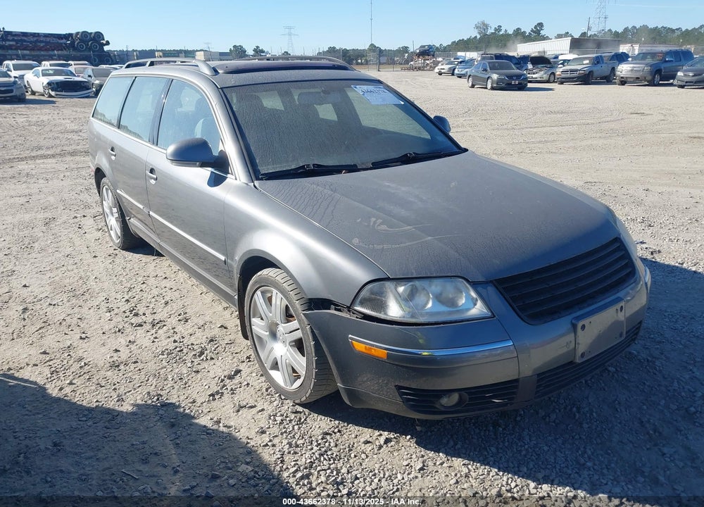 2005 VOLKSWAGEN PASSAT GLX VIN: WVWWU63B25E070060