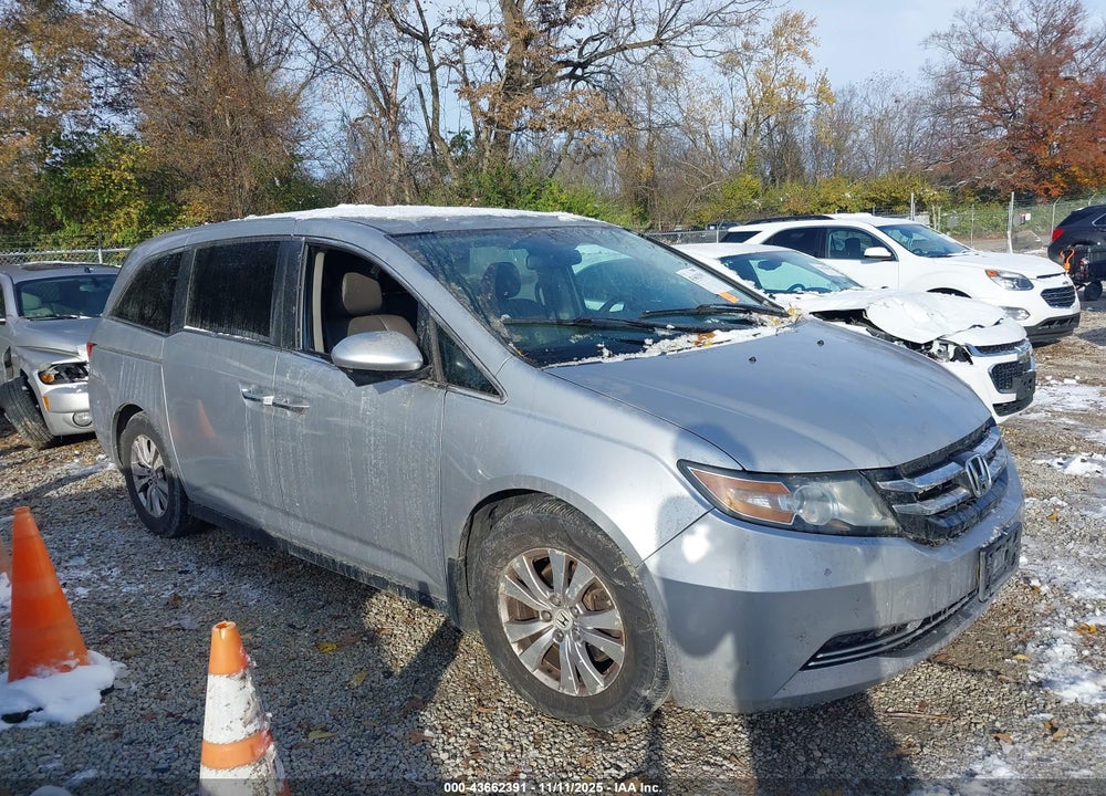2015 HONDA ODYSSEY EX-L VIN: 5FNRL5H68FB107201