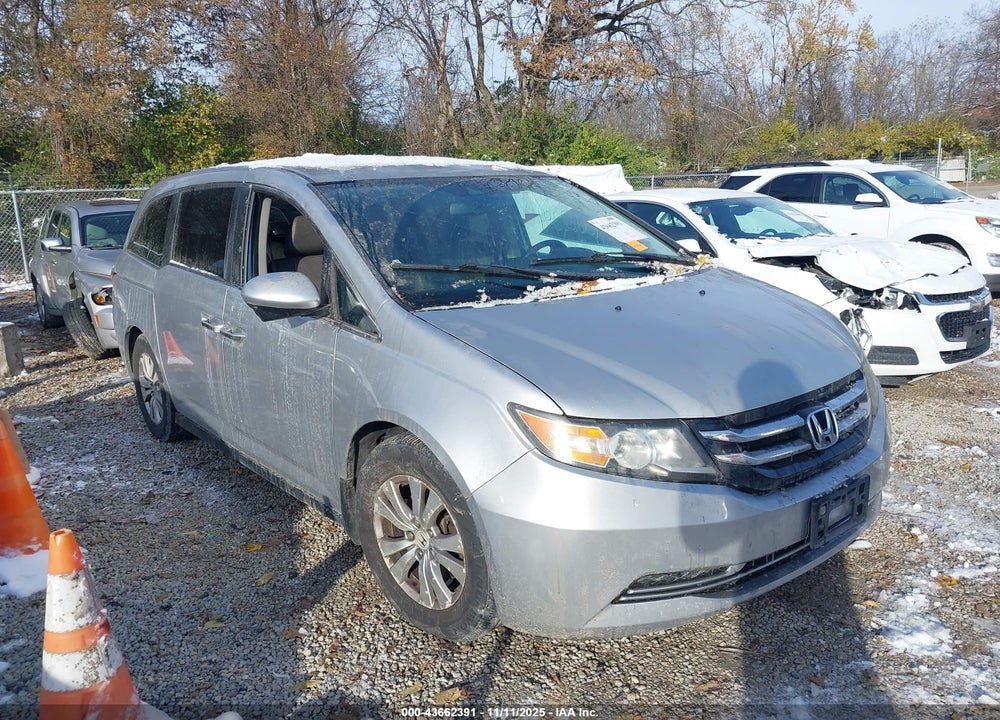 2015 HONDA ODYSSEY EX-L VIN: 5FNRL5H68FB107201