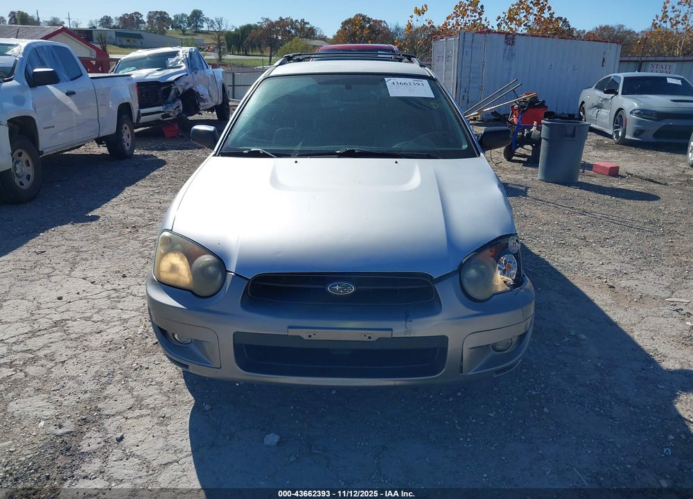 2005 SUBARU IMPREZA OUTBACK SPORT BASE W/SPECIAL EDITION VIN: JF1GG68515H814606