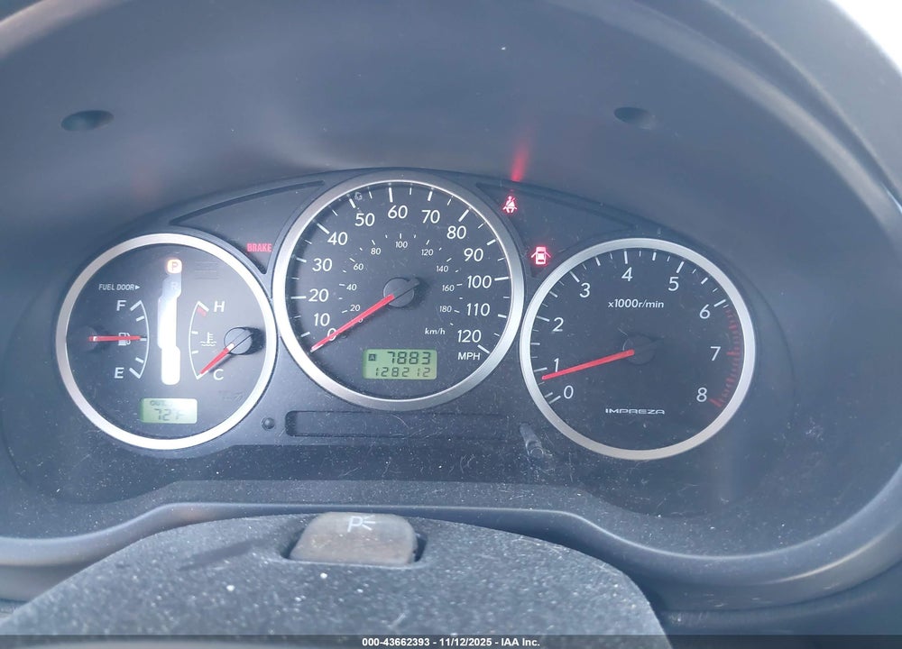2005 SUBARU IMPREZA OUTBACK SPORT BASE W/SPECIAL EDITION VIN: JF1GG68515H814606