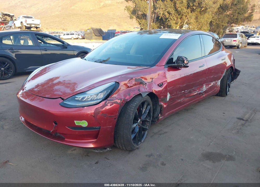 2019 TESLA MODEL 3 VIN: 5YJ3E1EB6KF387284