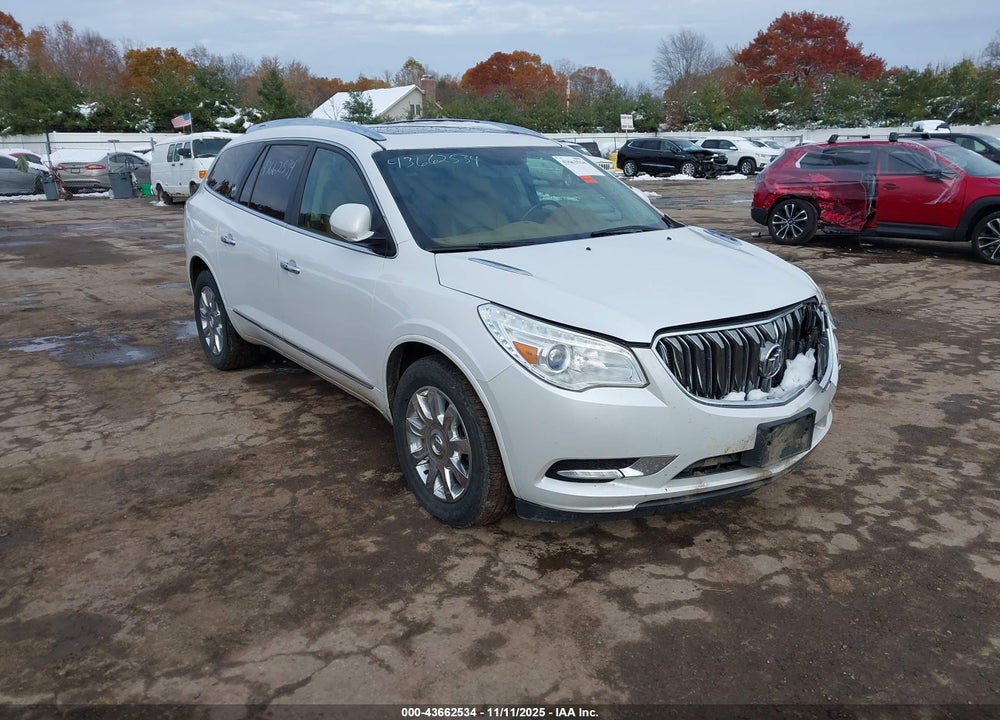 2016 BUICK ENCLAVE LEATHER VIN: 5GAKVBKD2GJ327561