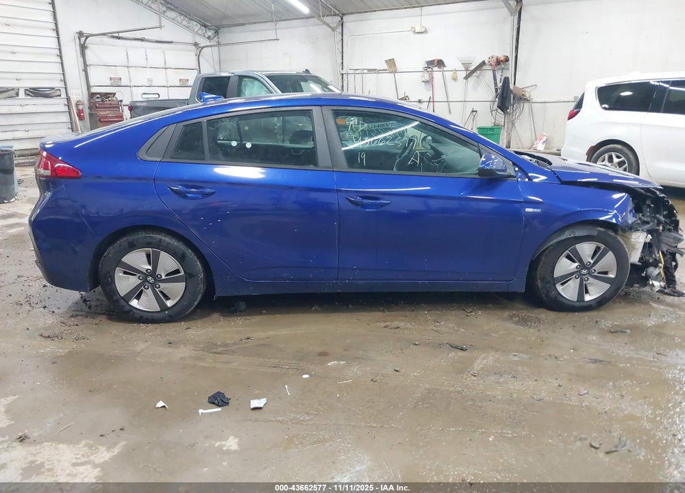 2019 HYUNDAI IONIQ HYBRID BLUE VIN: KMHC65LC1KU128365