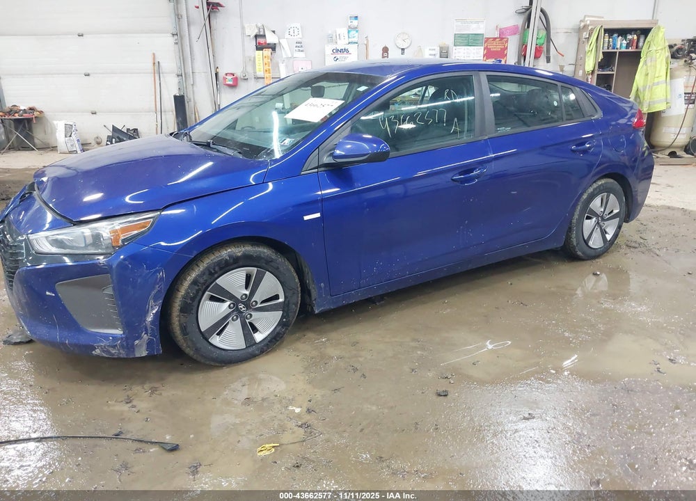 2019 HYUNDAI IONIQ HYBRID BLUE VIN: KMHC65LC1KU128365