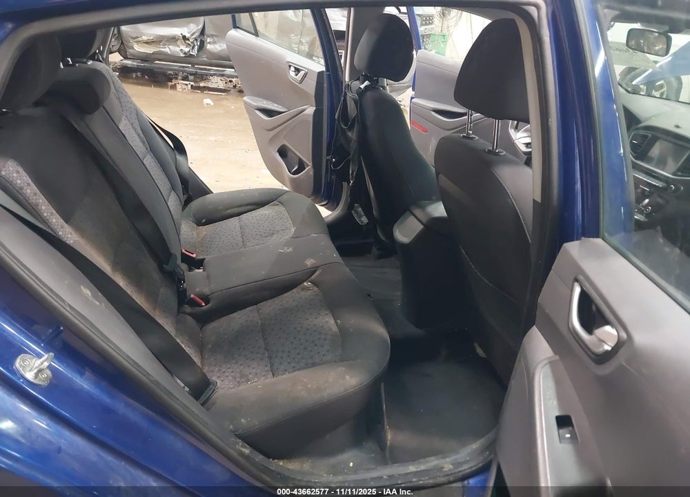 2019 HYUNDAI IONIQ HYBRID BLUE VIN: KMHC65LC1KU128365