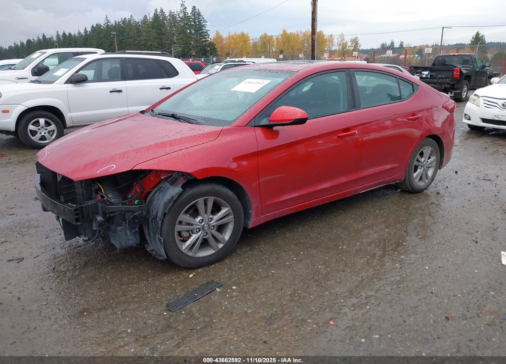 2017 HYUNDAI ELANTRA VALUE EDITION VIN: KMHD84LF6HU250148