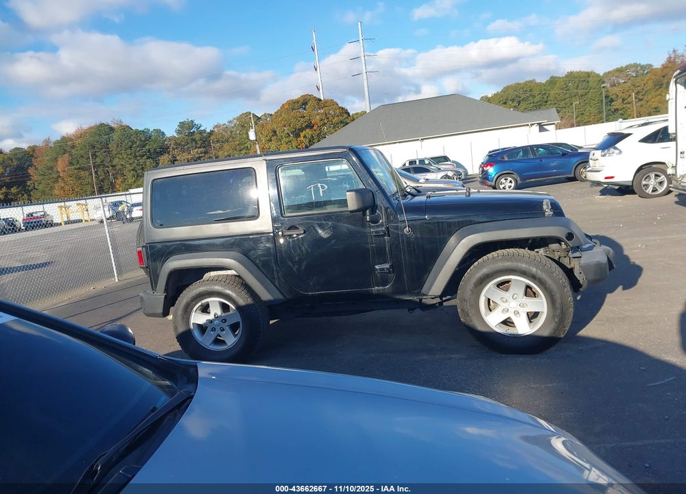 2013 JEEP WRANGLER SPORT VIN: 1C4AJWAG6DL676506