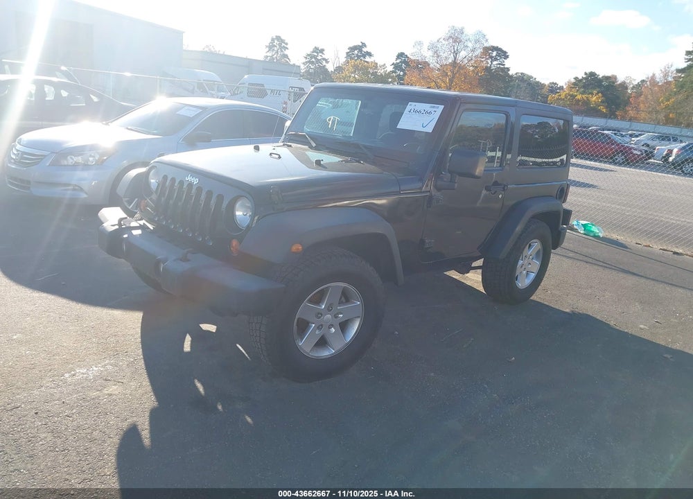 2013 JEEP WRANGLER SPORT VIN: 1C4AJWAG6DL676506