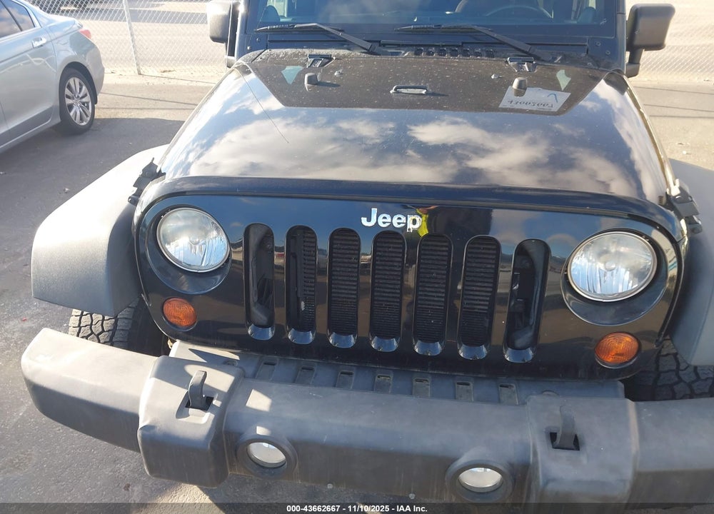 2013 JEEP WRANGLER SPORT VIN: 1C4AJWAG6DL676506