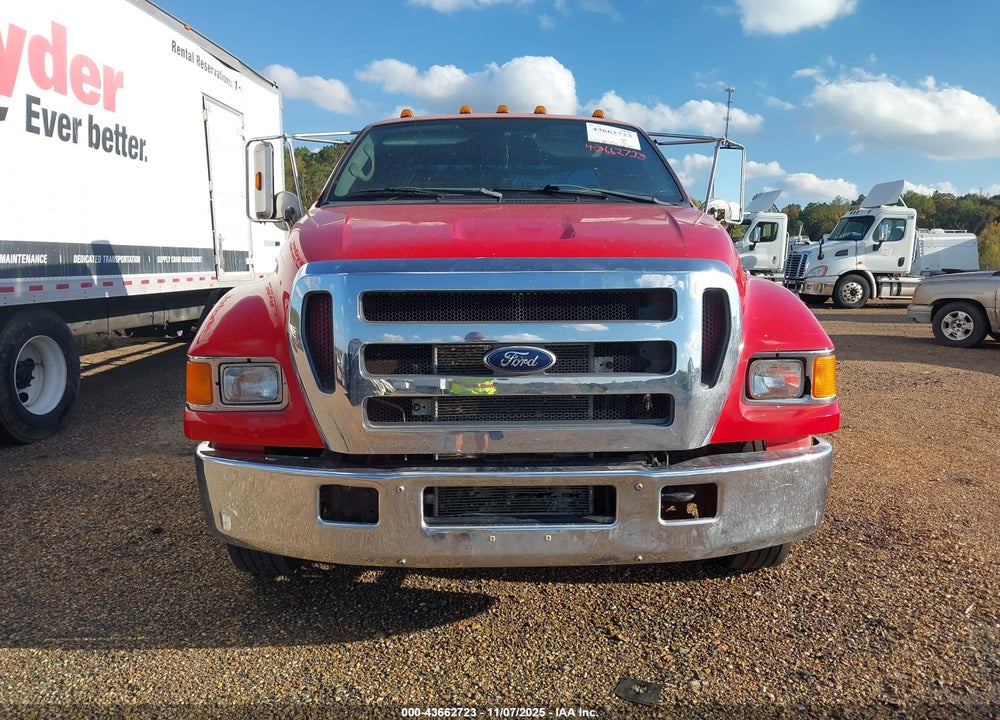 2008 FORD F-650 XL/XLT VIN: 3FRWX65FX8V698256